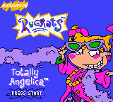 Rugrats - Totally Angelica (USA) Title Screen